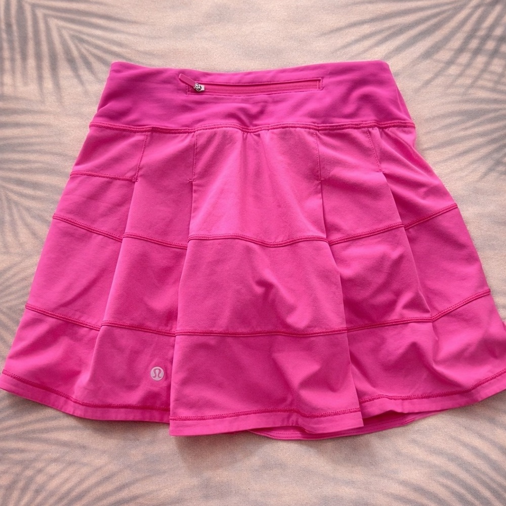 lululemon pace rival sonic pink Skirt